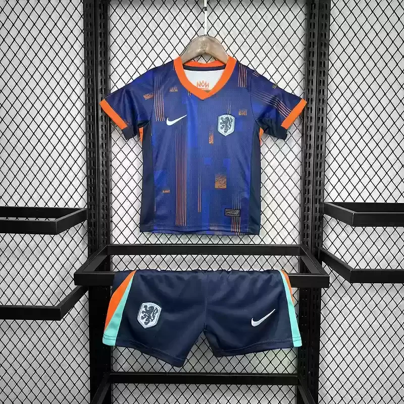 2024 Netherlands away Holland kids football jersey