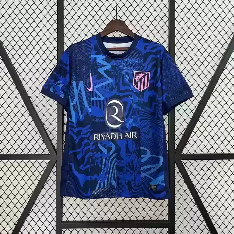 24/25 Atletico Madrid football Jersey Third Away