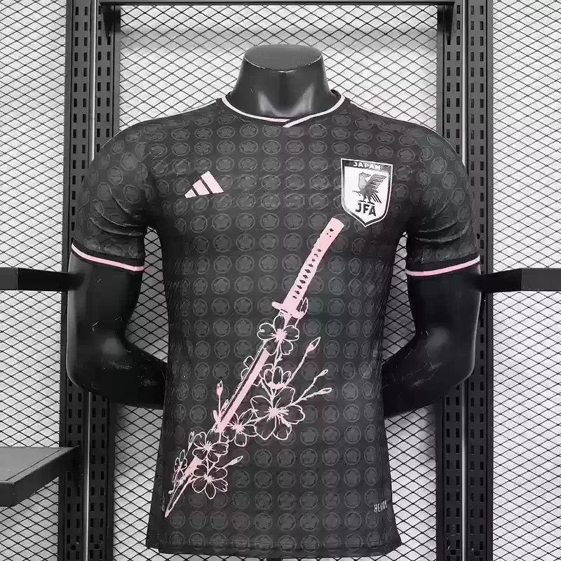 2024 Japan Jersey Player Version Special Edition Black Pink