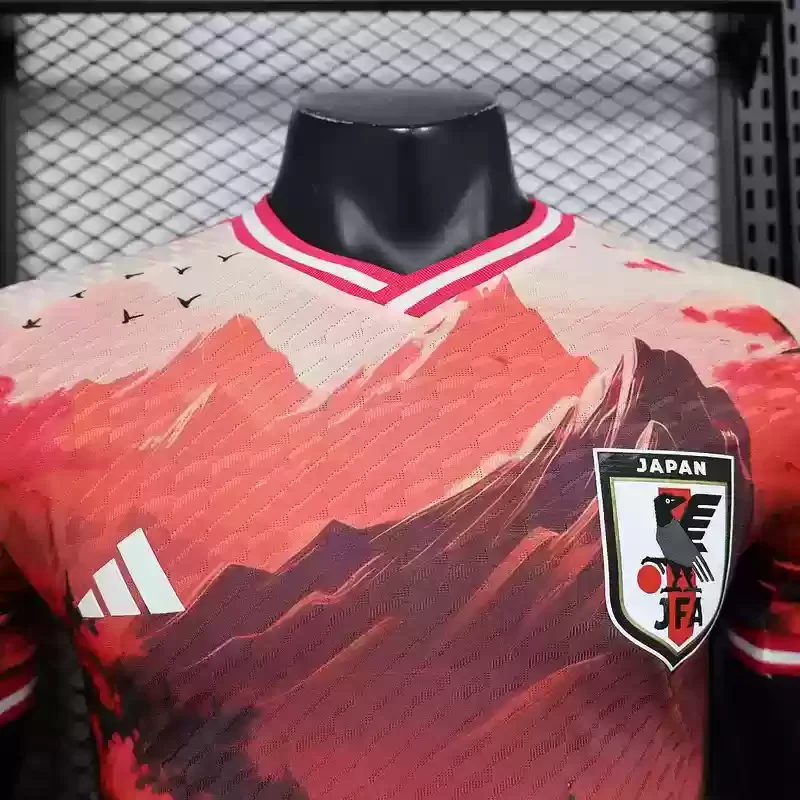 2024 Japan Jersey Player Version Special Edition red pink