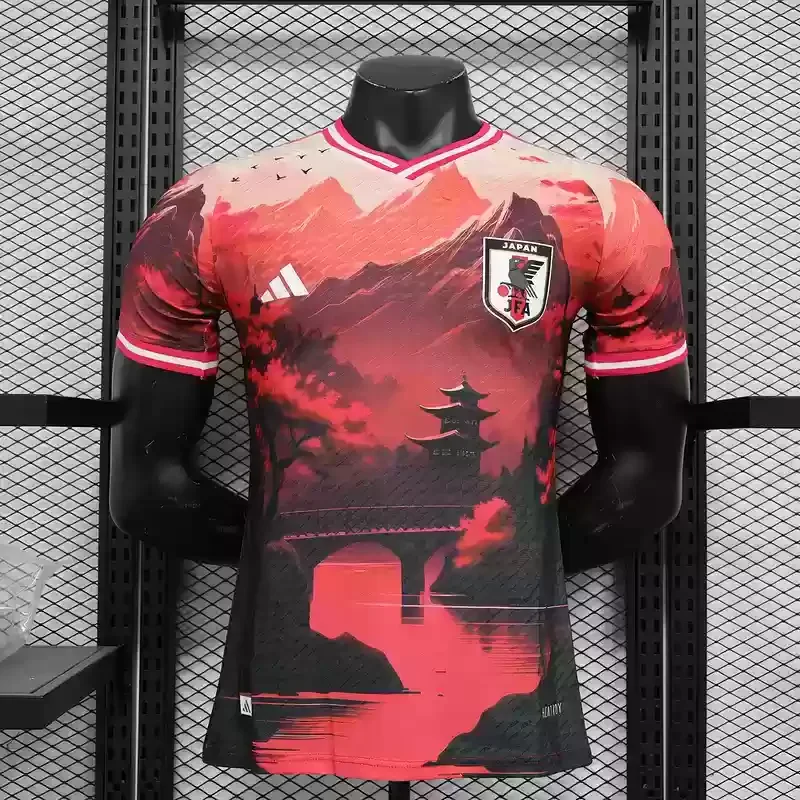 2024 Japan Jersey Player Version Special Edition red pink