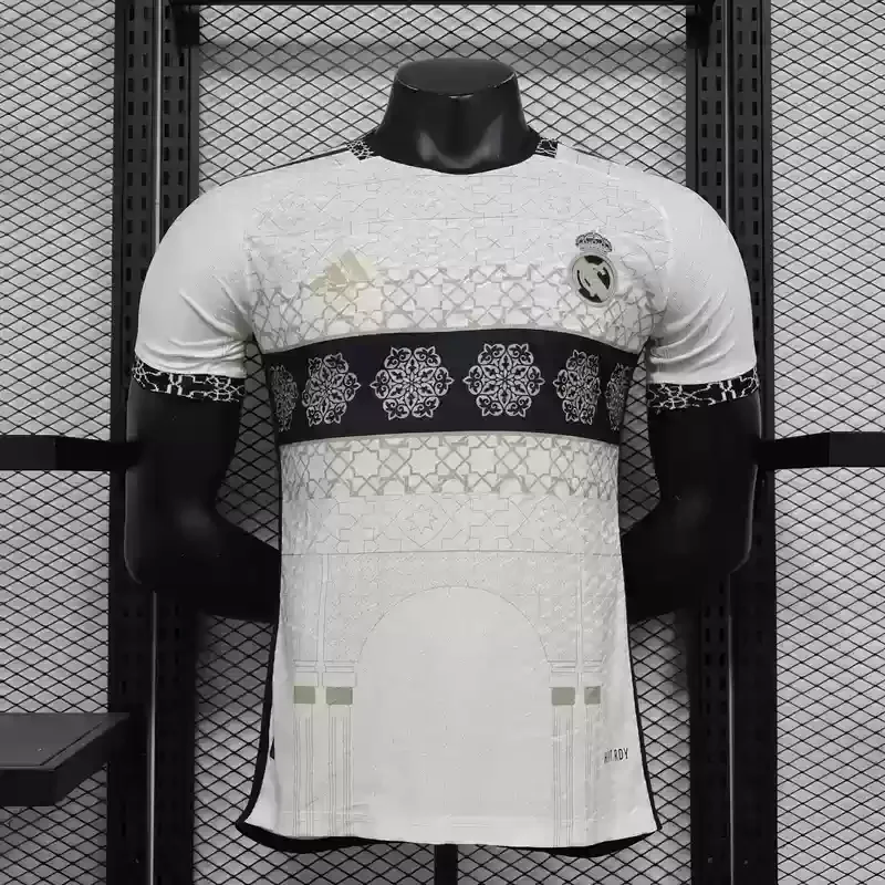 24/25 Real Madrid Football Jersey Special Player White black