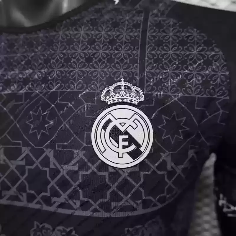 24/25 Real Madrid Football Jersey Special Player Grey black