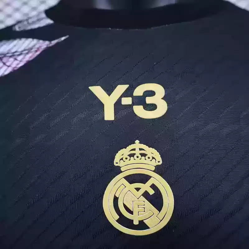 24/25 Real Madrid Football Jersey Special Player black yellow