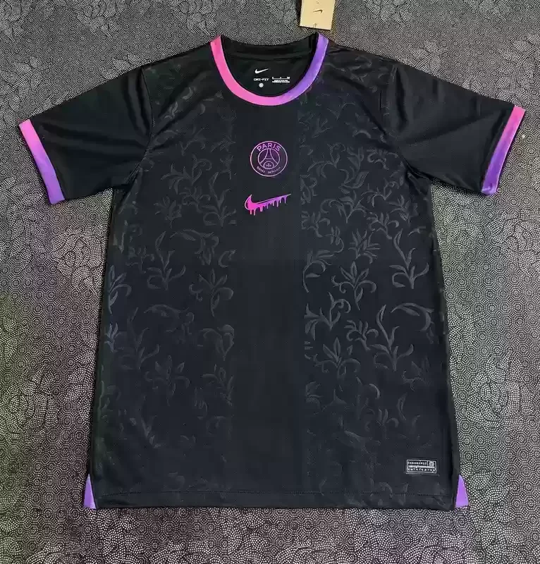 24-25 PSG black training jersey