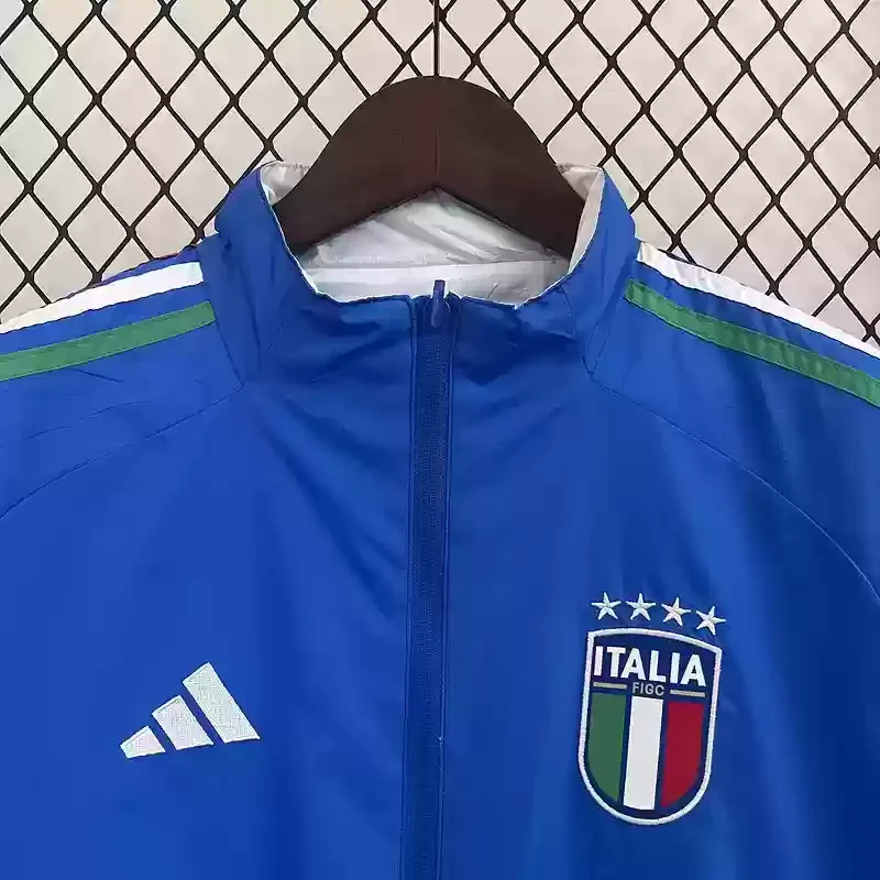 2024 Italy Trench Coat Reversible windbreaker