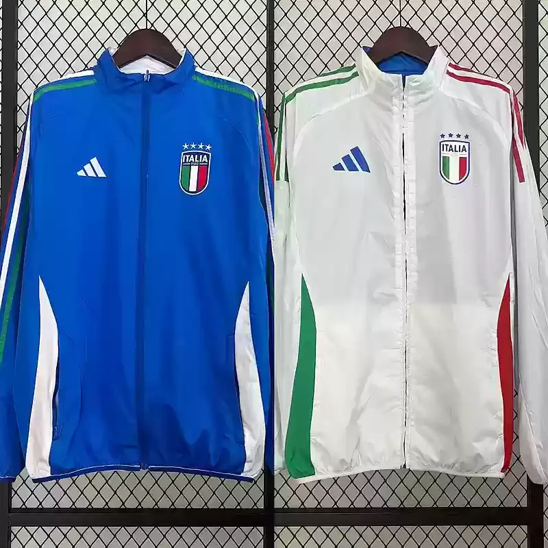 2024 Italy Trench Coat Reversible windbreaker