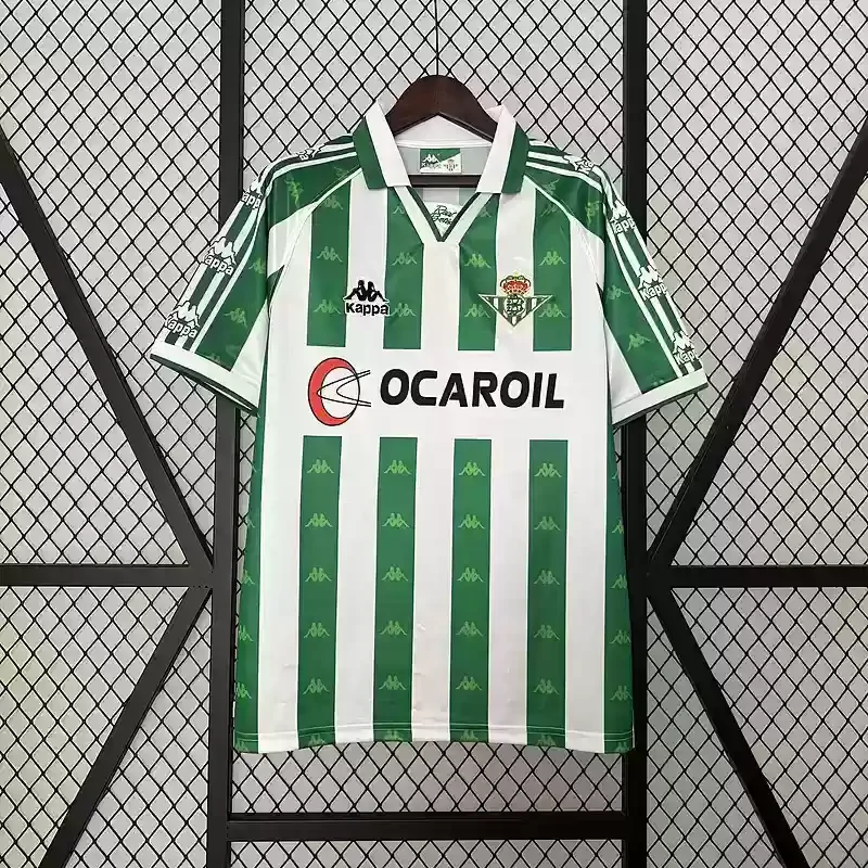 95/96 Retro Real Betis Home football jersey