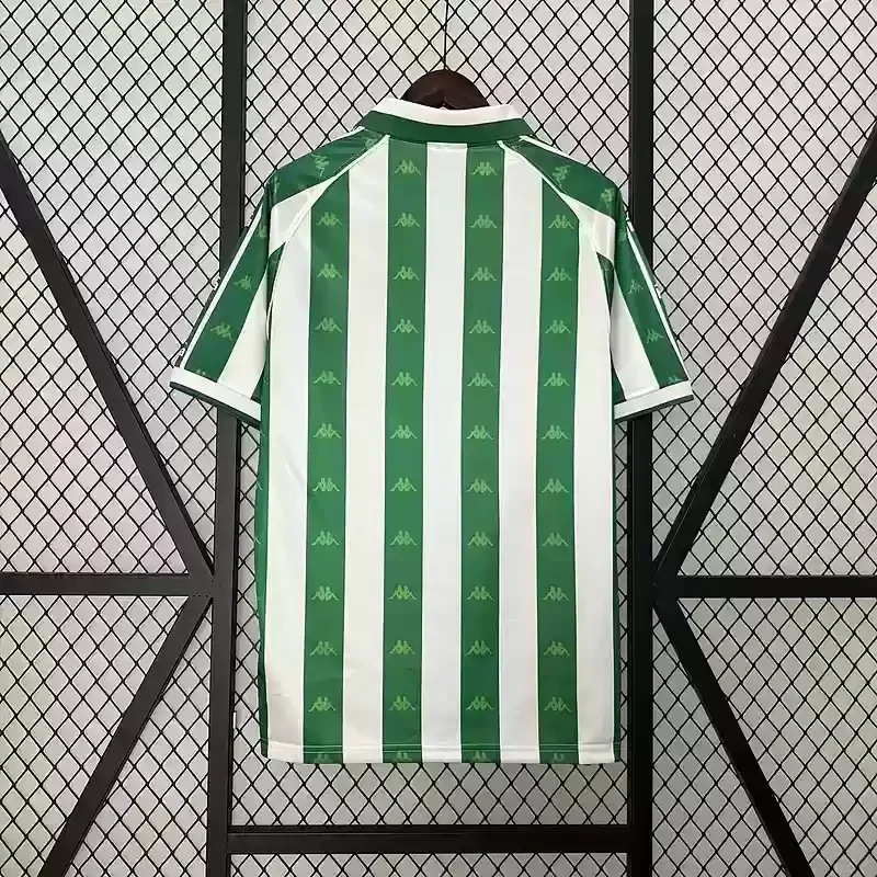 95/96 Retro Real Betis Home football jersey