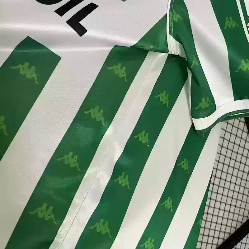 95/96 Retro Real Betis Home football jersey