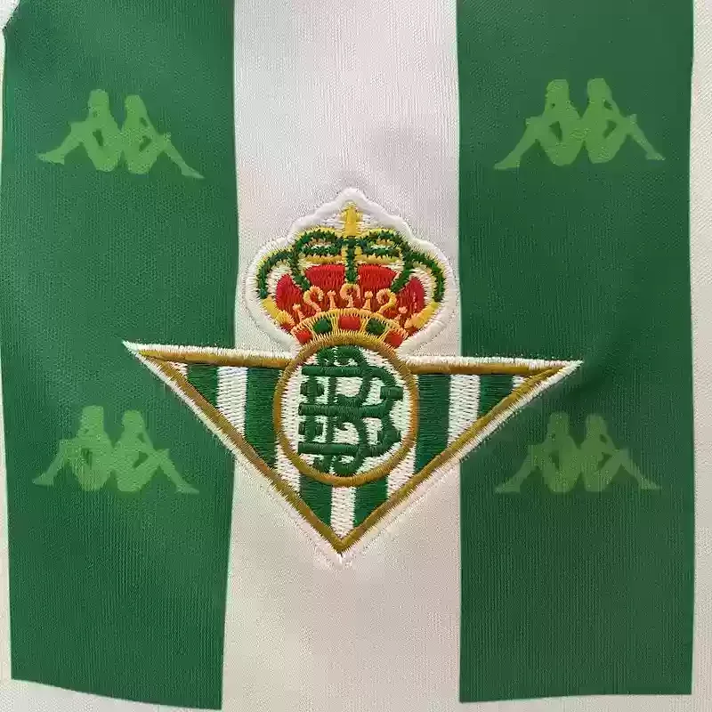 95/96 Retro Real Betis Home football jersey