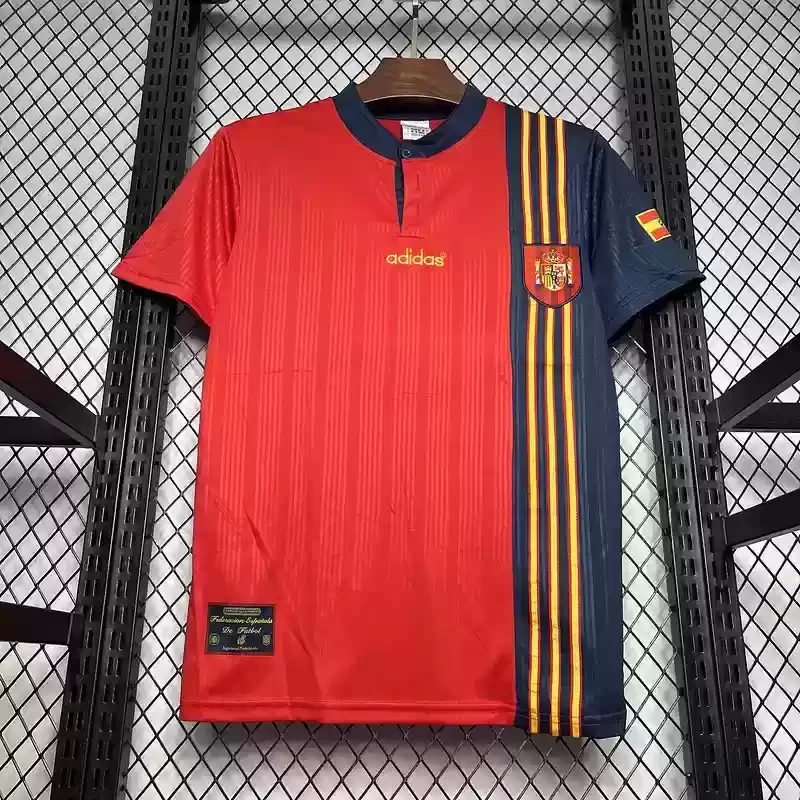 1996 Spain home football jersey