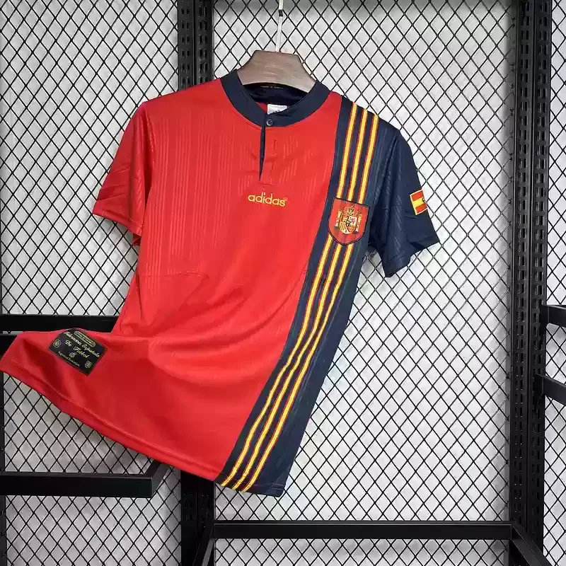 1996 Spain home football jersey