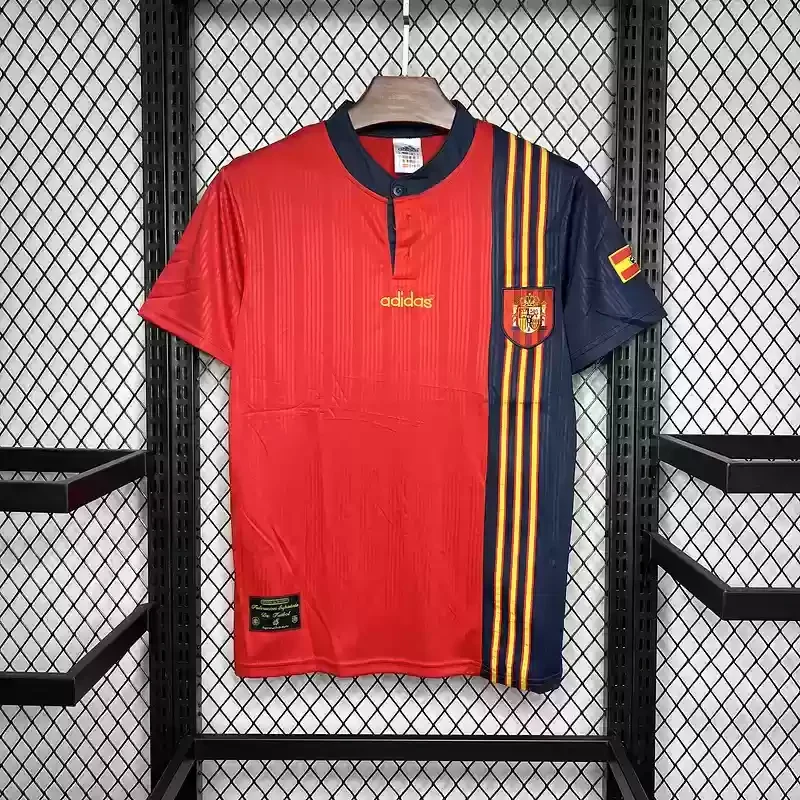 1996 Spain home football jersey