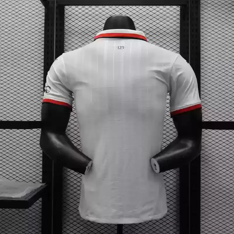 24-25 Ac milan away white player version football jersey