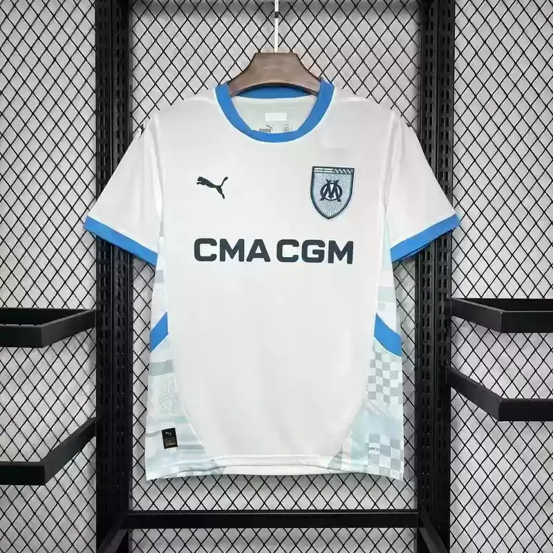 24-25 Marseille home football jersey