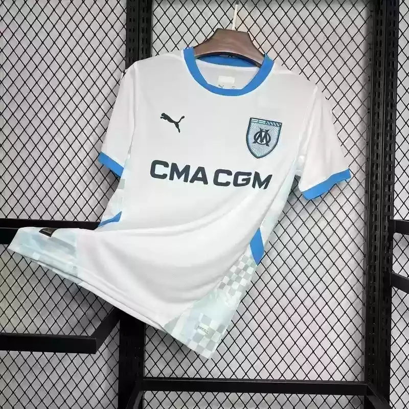 24-25 Marseille home football jersey