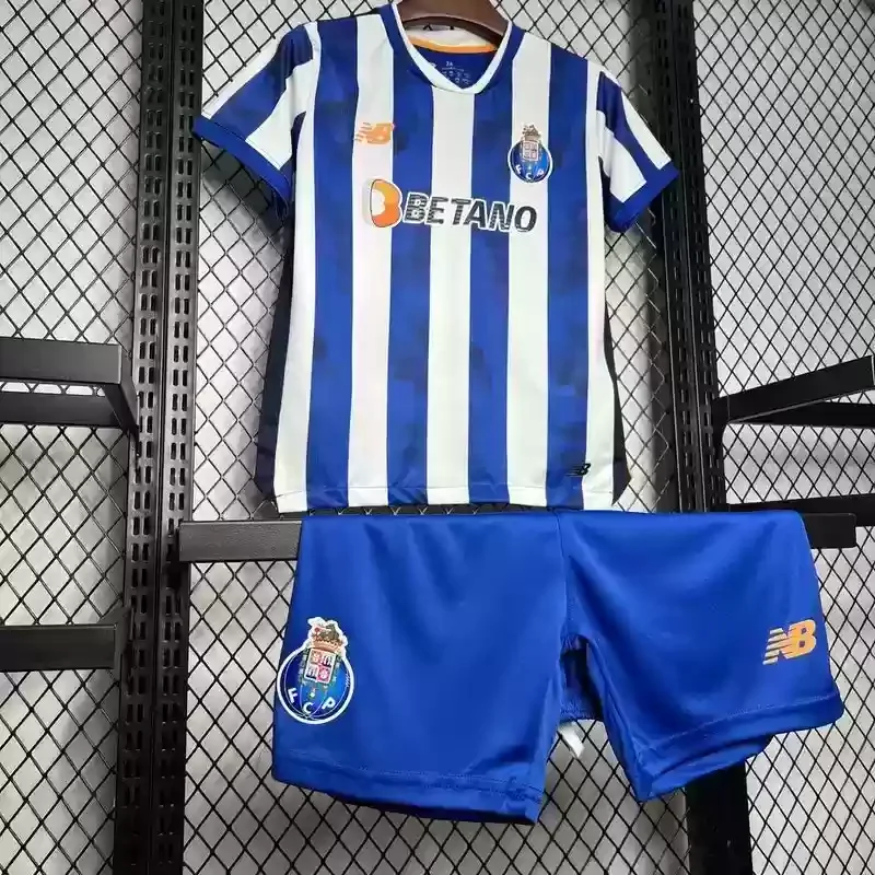 24-25 Porto home kid kit football jersey