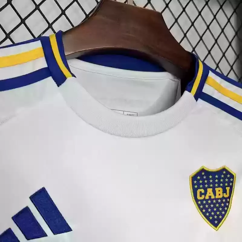 24-25 Boca Juniors away white football jersey