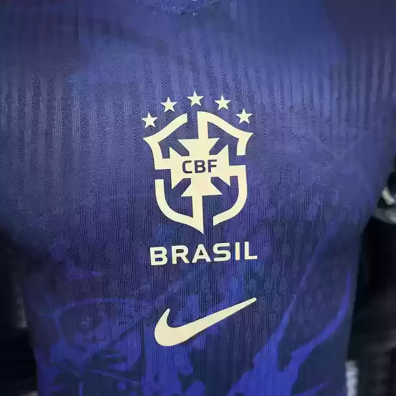 2024 Brazil football jersey blue special player version 