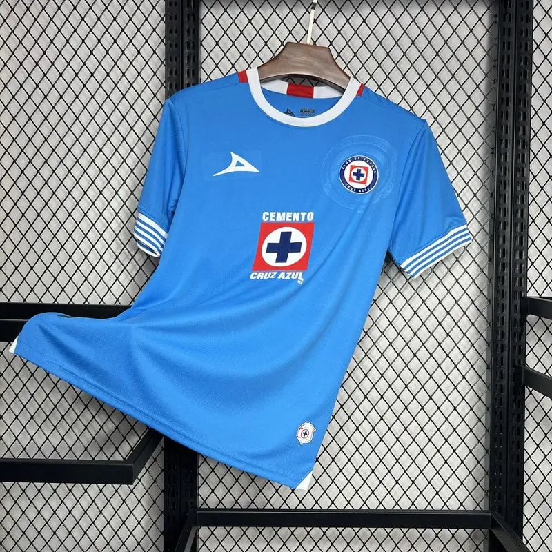 24-25 Cruz Azul home soccer jersey