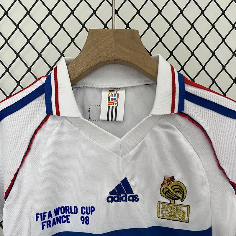 1998 France away kids football jersey