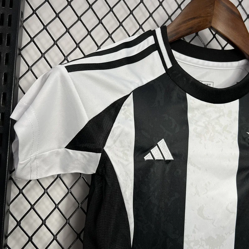 24-25 Juventus home kid kit football jersey