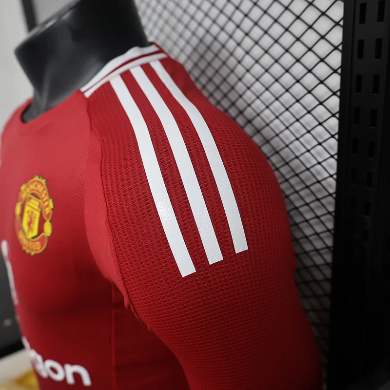 24-25 Manchester United home long sleeve player version jersey