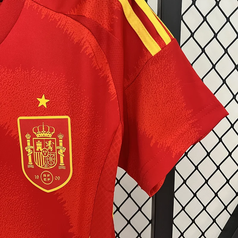 2024 Women Spain Home soccer jersey