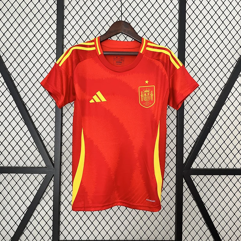 2024 Women Spain Home soccer jersey