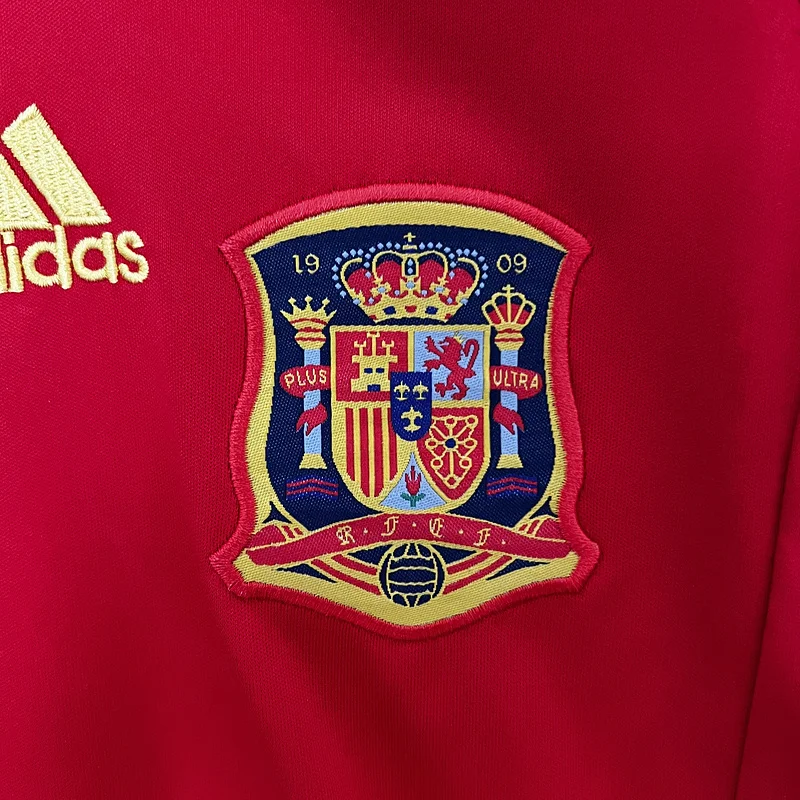 2010 Spain Home kids soccer jersey