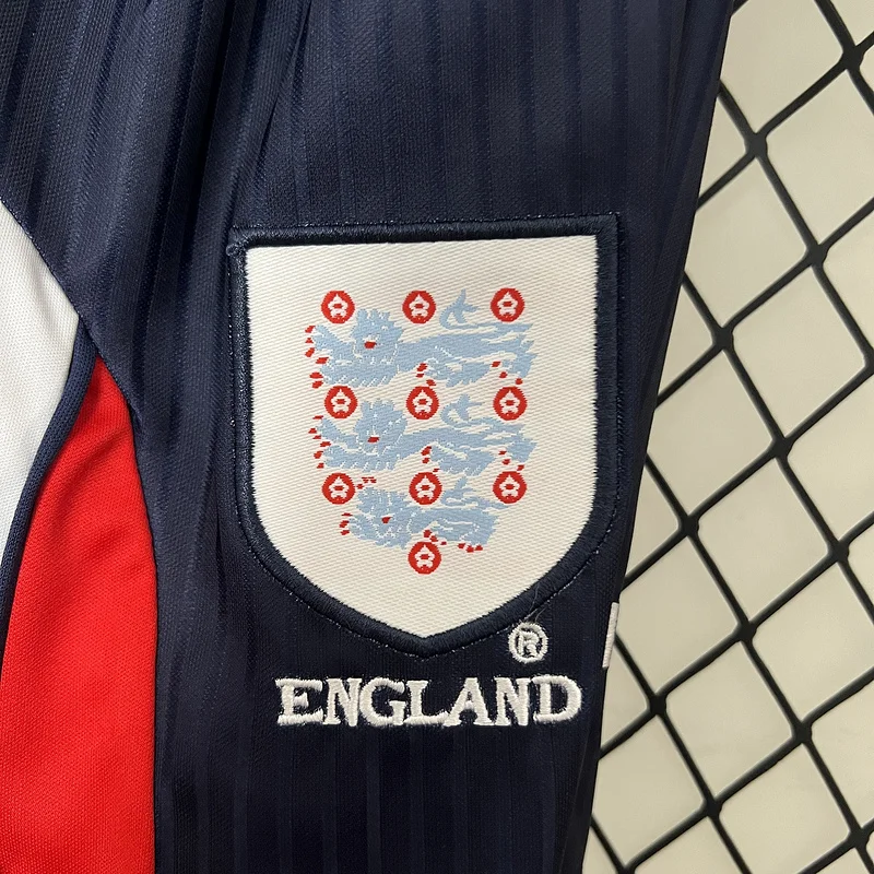 1998 England National Team Home kids soccer jersey 