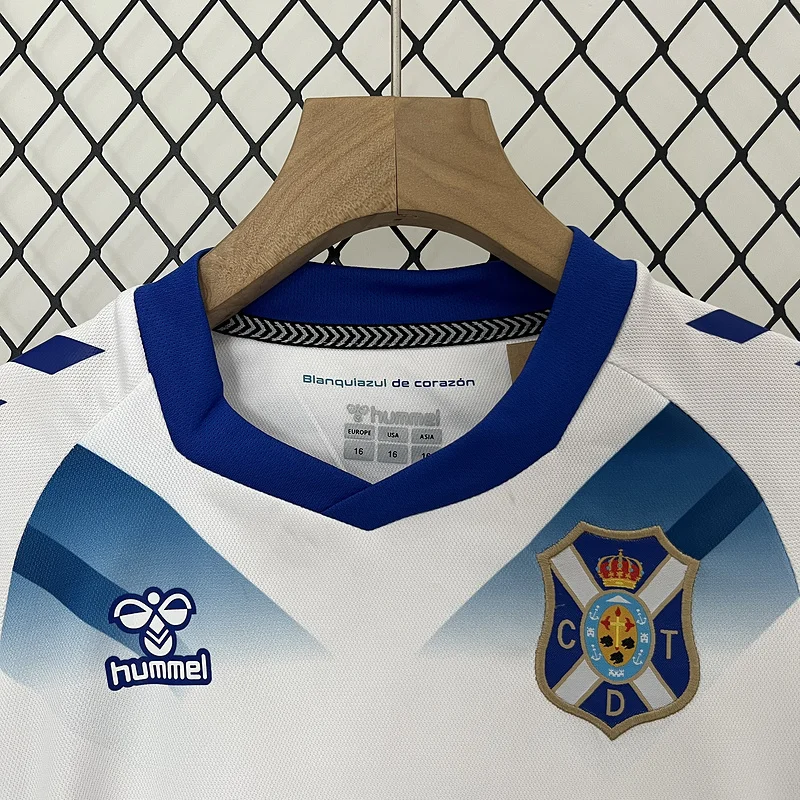 24-25 Tenerife home kids soccer jersey