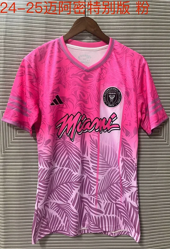 24-25 Inter Miami pink training soccer jersey