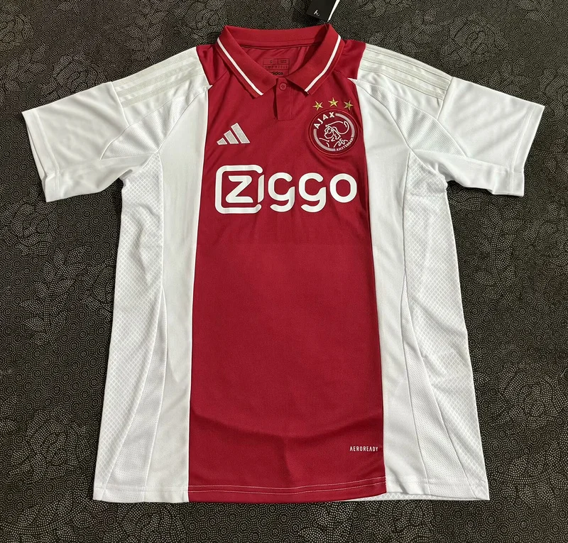 24-25 Ajax home soccer jersey