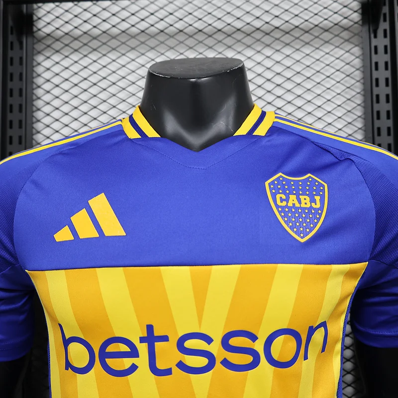 24-25 Player Boca Juniors Home soccer jersey