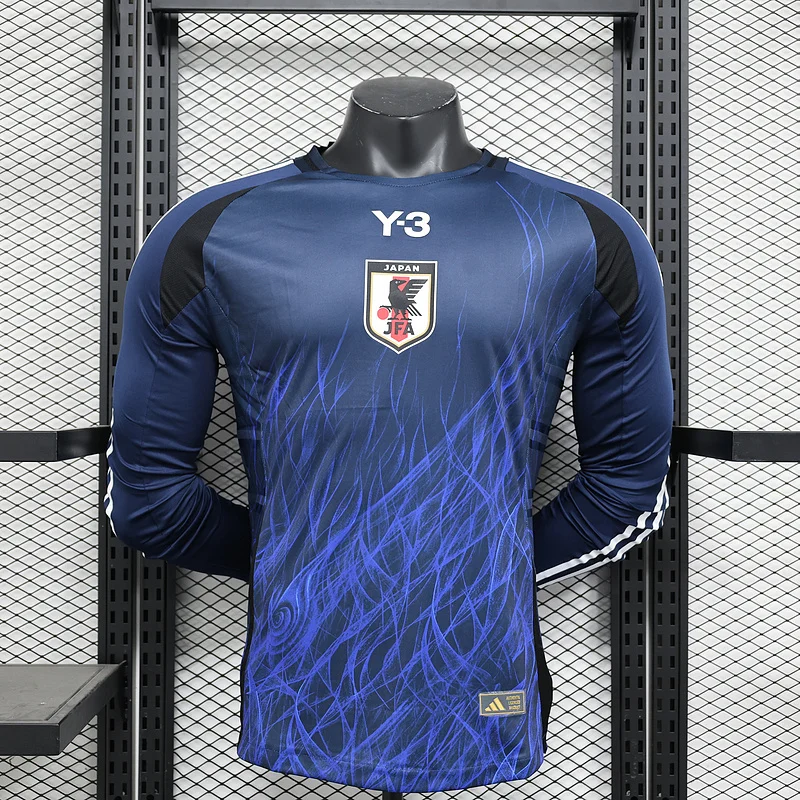 24-25 Japan home long sleeve player version soccer jersey