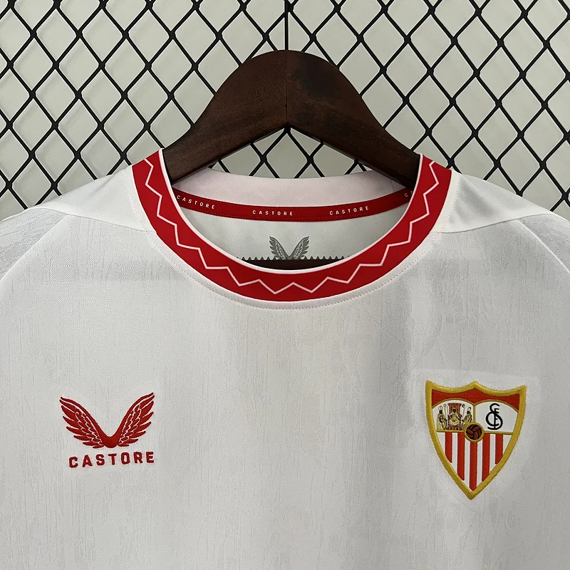 24-25 Sevilla Home soccer jersey