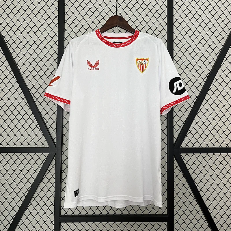 24-25 Sevilla Home soccer jersey