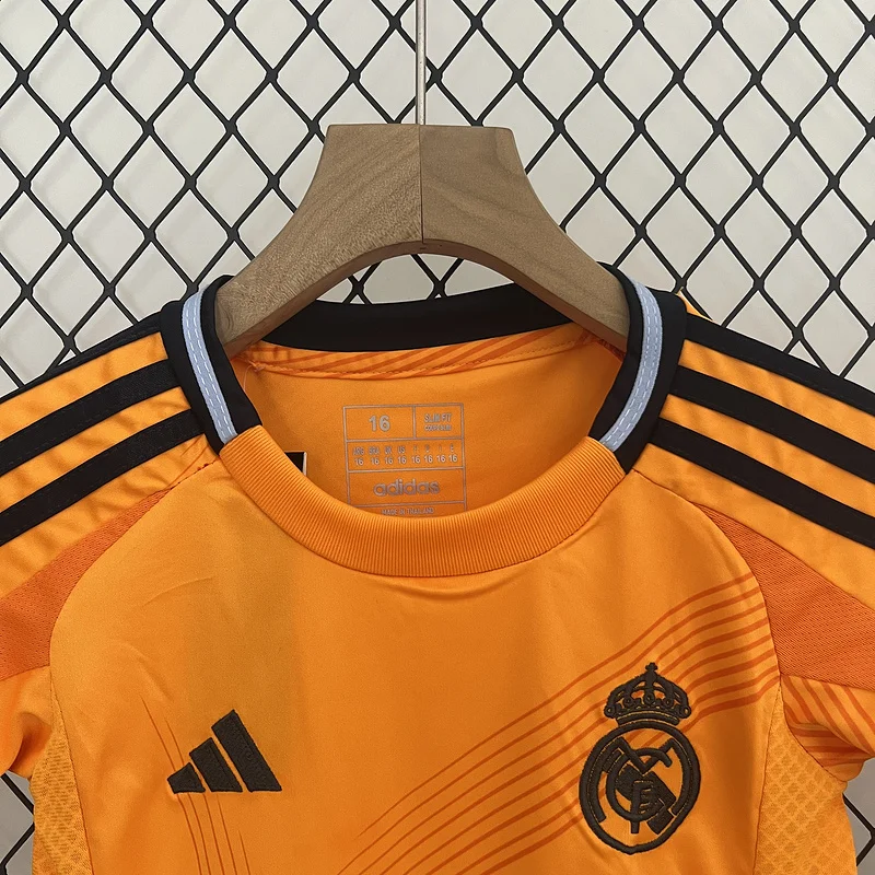 24-25 Real Madrid Away kids soccer jersey