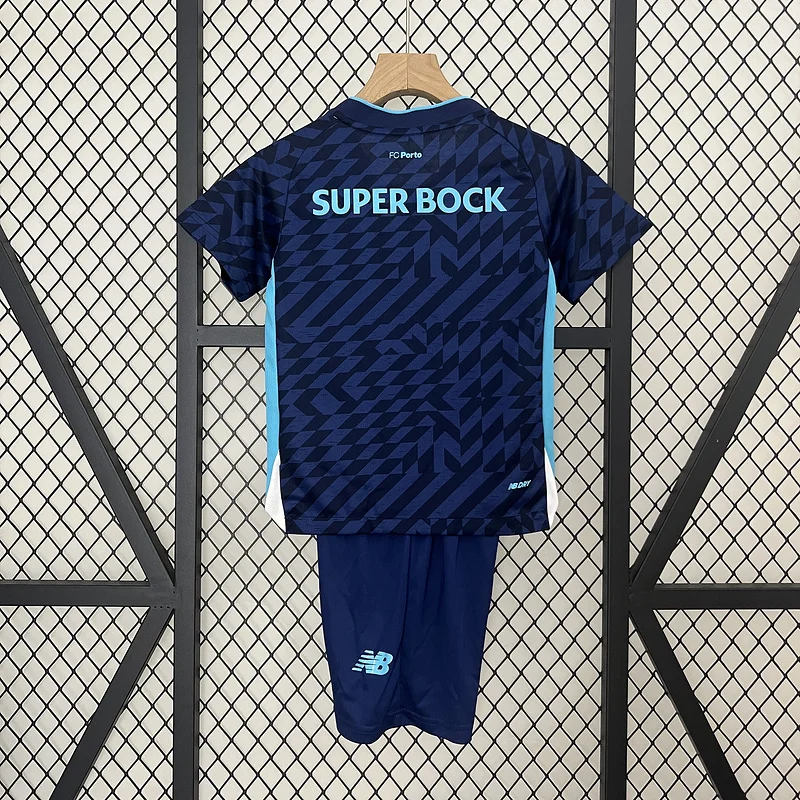 24-25 Porto Third away kids soccer jersey