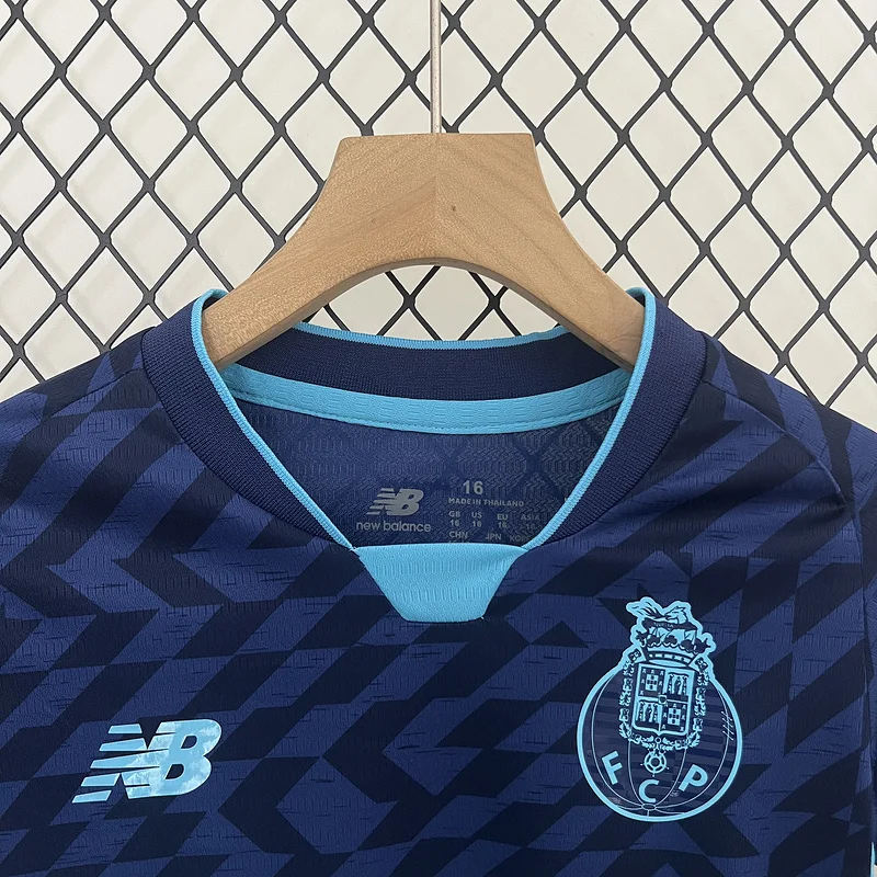 24-25 Porto Third away kids soccer jersey