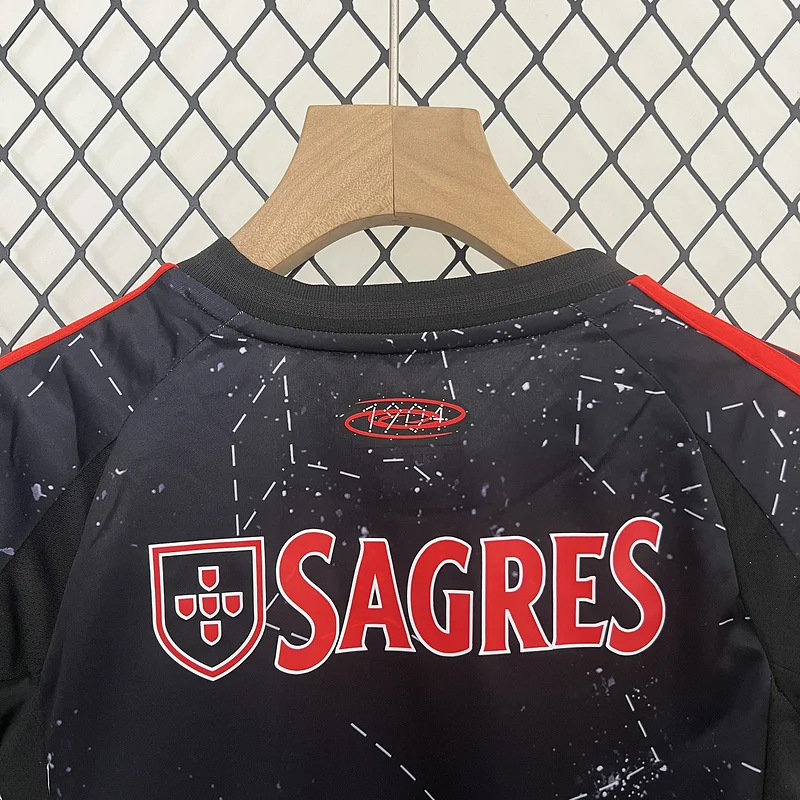 24-25 Benfica away kids soccer jersey