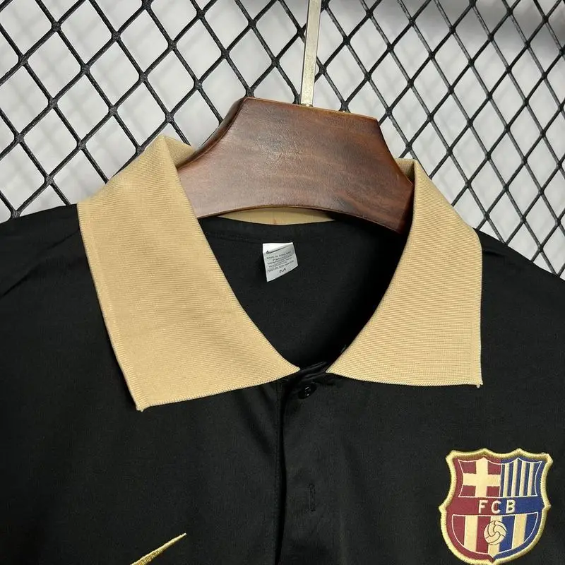 24-25 Barcelona soccer polo shirt