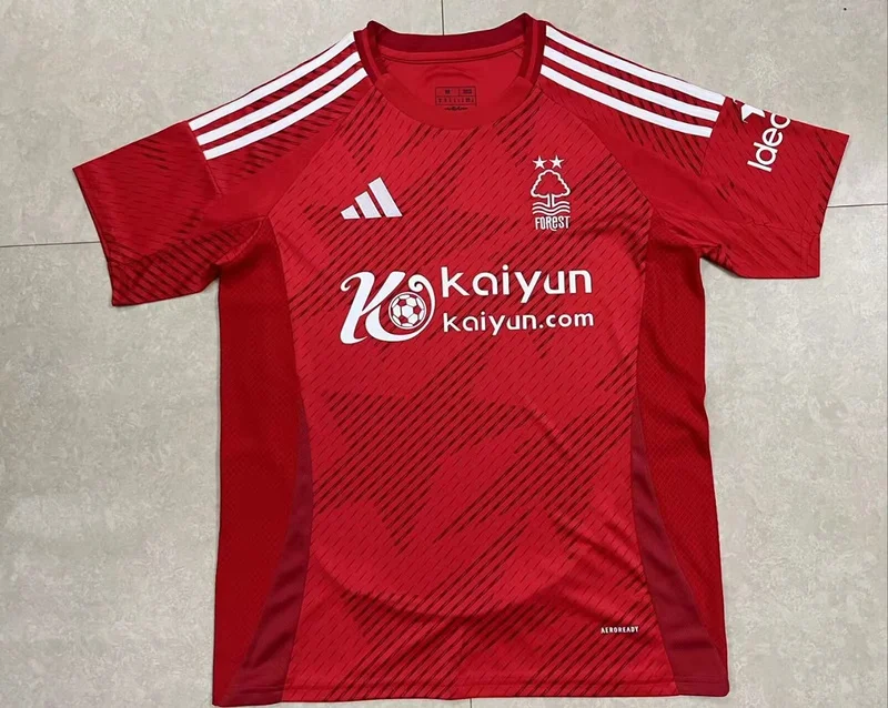 24-25 Nottingham Forest home soccer jersey