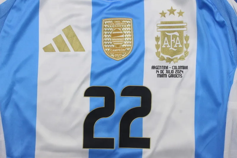 2024 Argentina National team copa america final soccer jersey