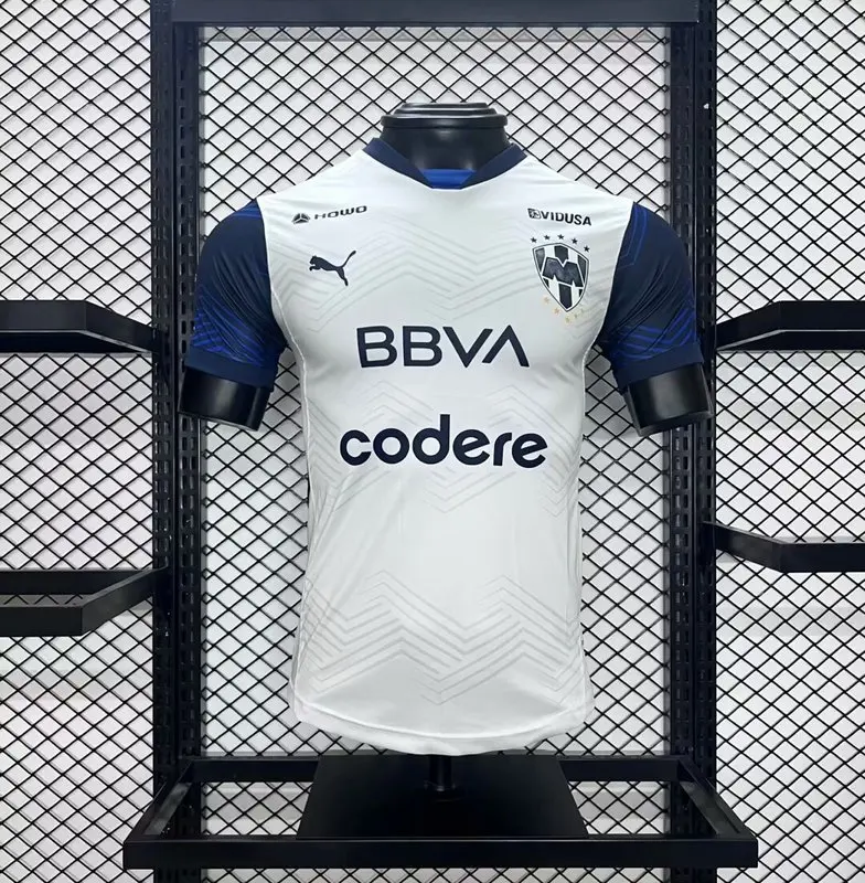 24-25 Monterrey away white player version soccer jersey