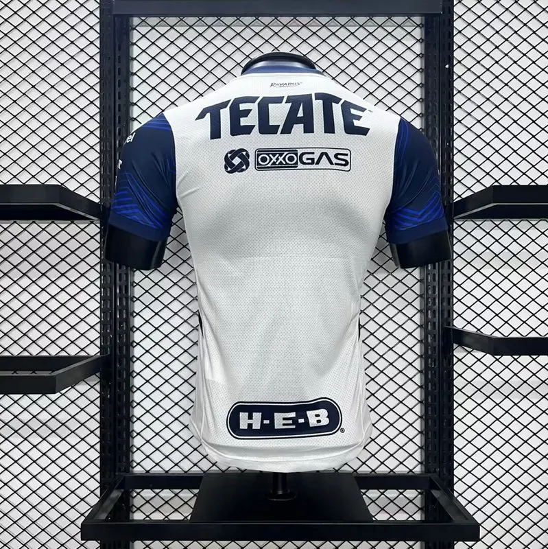 24-25 Monterrey away white player version soccer jersey