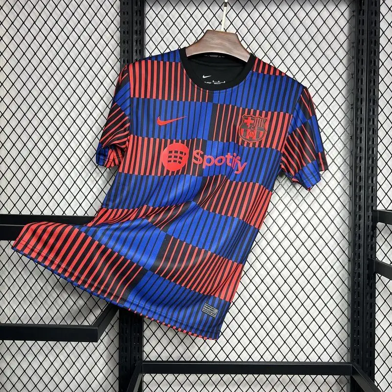 24-25 Barcelona Pre-Match soccer jersey