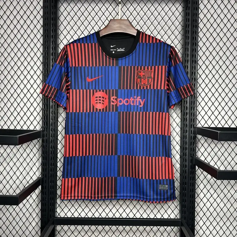 24-25 Barcelona Pre-Match soccer jersey